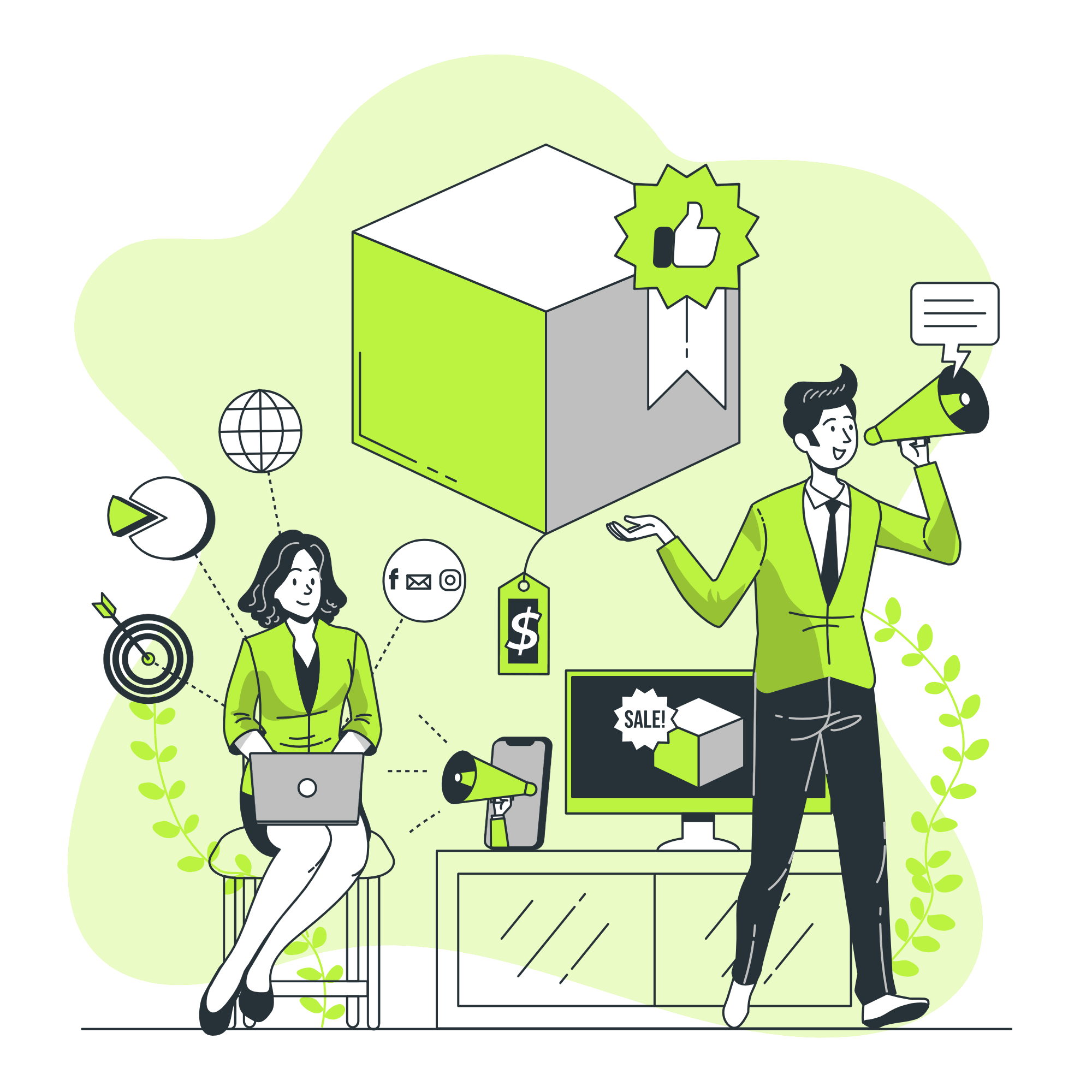 Ads Agency-Illustration