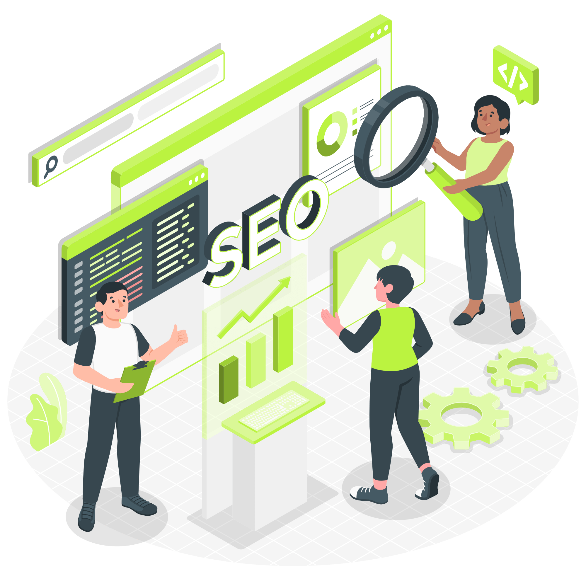 SEO Services-illustration