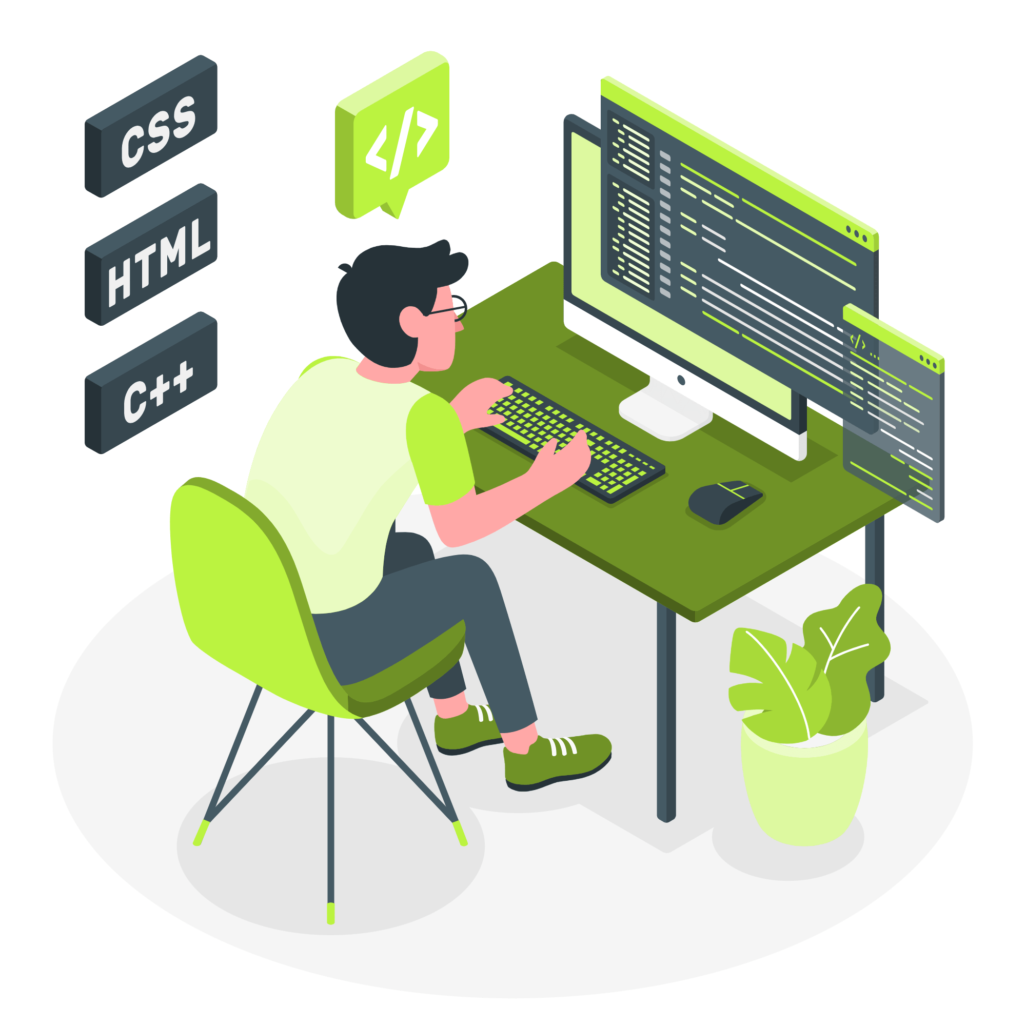Web Development- illustration